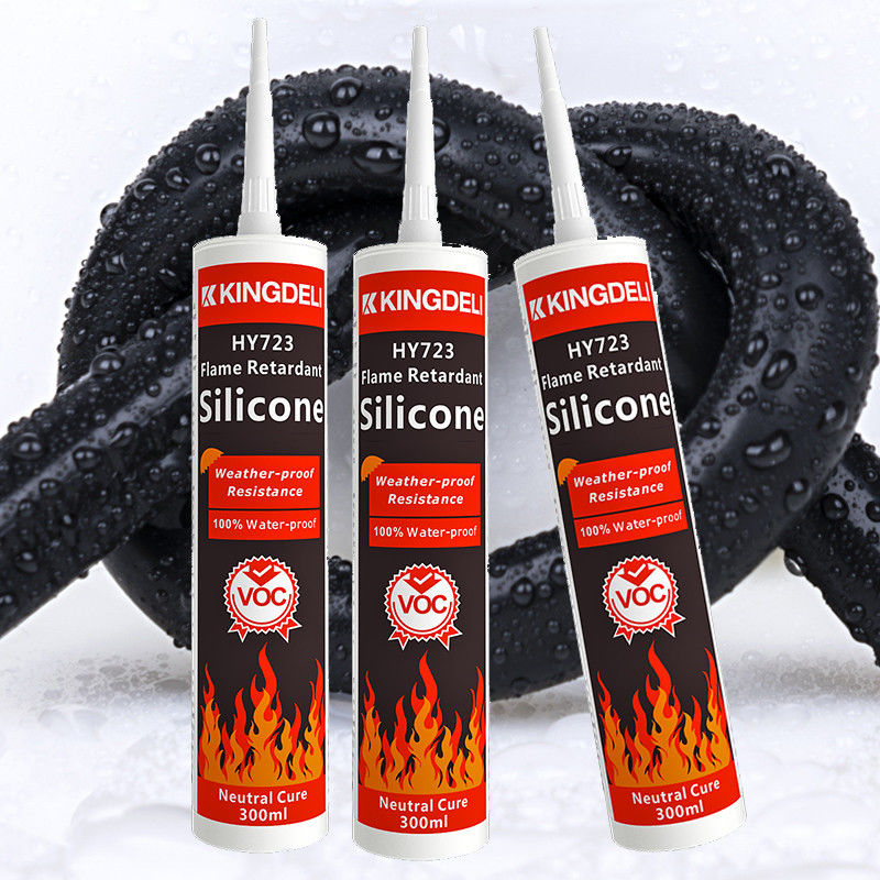 مقاومت در برابر آب و هوا GP Caulking Neutral Silicone Sealant 300ml رنگ سفید